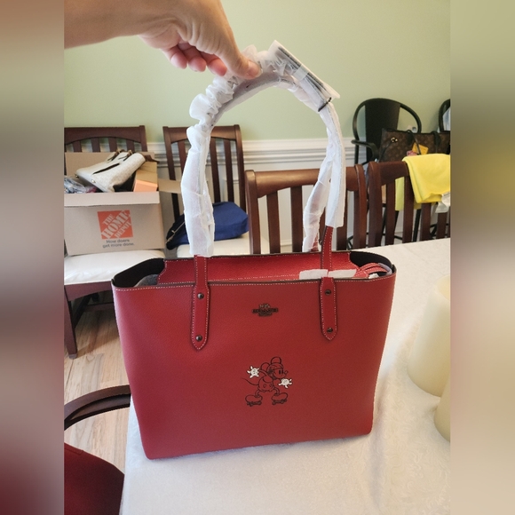 Coach X Disney Mickey leather Tote❤️ - Picture 1 of 9